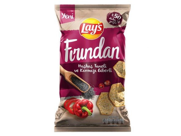 D SÜPER LAYS Fırından Haşhaş Taneli
