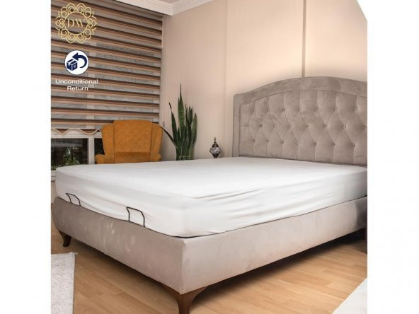 Micro Sıvı Geçirmez Fitted 200x200 Cm Çift Kişilik Alez - 7
