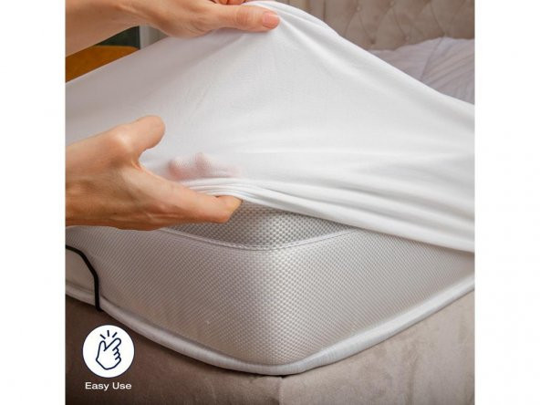 Micro Sıvı Geçirmez Fitted 90x190 Cm Tek Kişilik Alez - 8