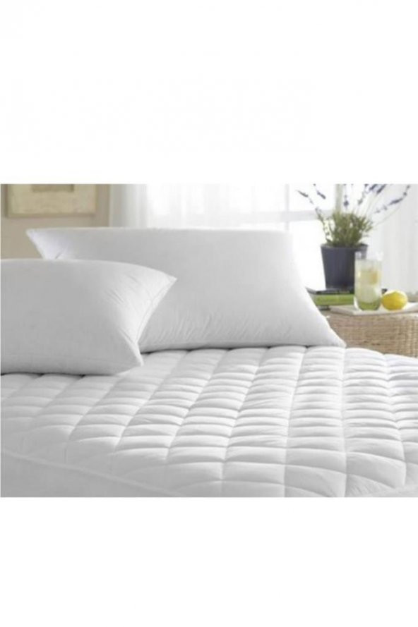 Kapitoneli Sıvı Geçirmez Fitted 160x200 Cm Çift Kişilik Alez - 4