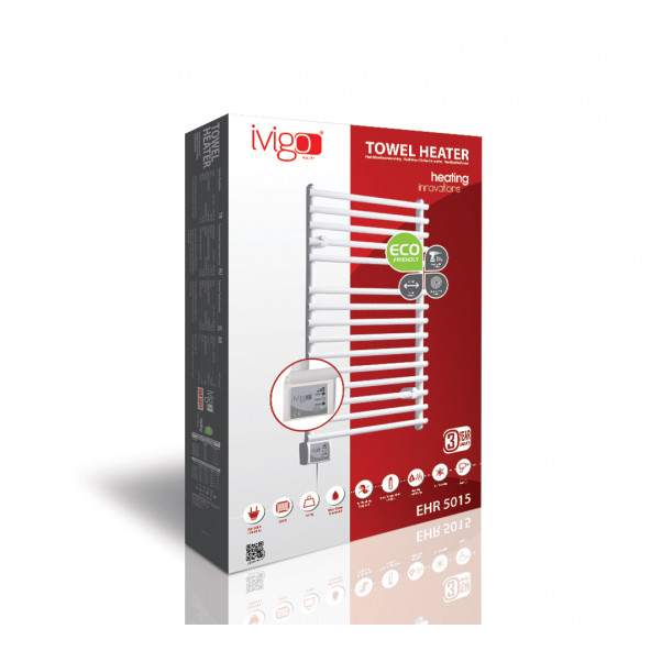 İVİGO 350 Watt Elektrikli Havlu Isıtıcı / İnox - 4