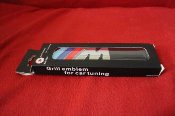 BMW M Ön Izgara Böbrek Logo Metal Amblem Süper Paslanmaz Çelik - 2
