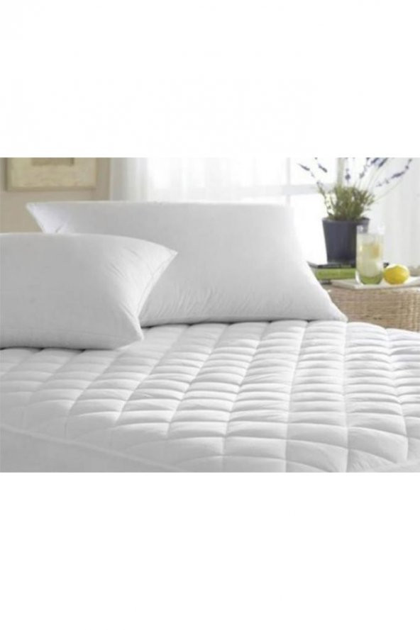 Kapitoneli Sıvı Geçirmez Fitted 180x200 Cm Çift Kişilik Alez - Resim 4