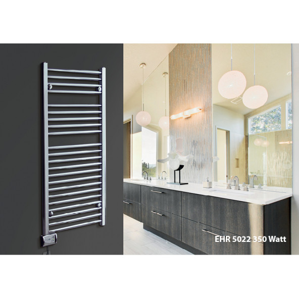 İVİGO 450 Watt Kromajlı Elektrikli Havlu Isıtıcı / Krom