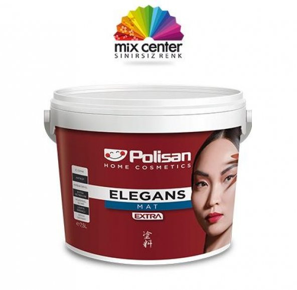 POLİSAN Elegans Extra Antibakteriyel İç Cephe 3,5KG Marsilya Kiremit - 1