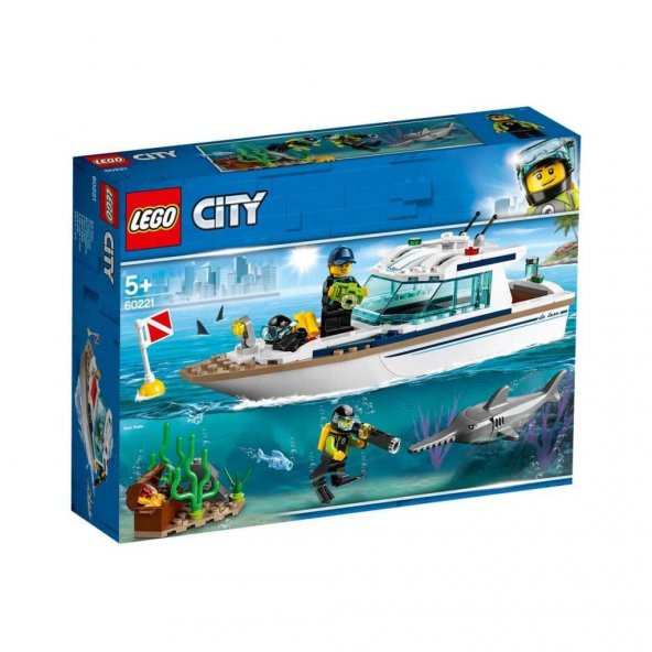 Lego City 60221 Dalış Yatı