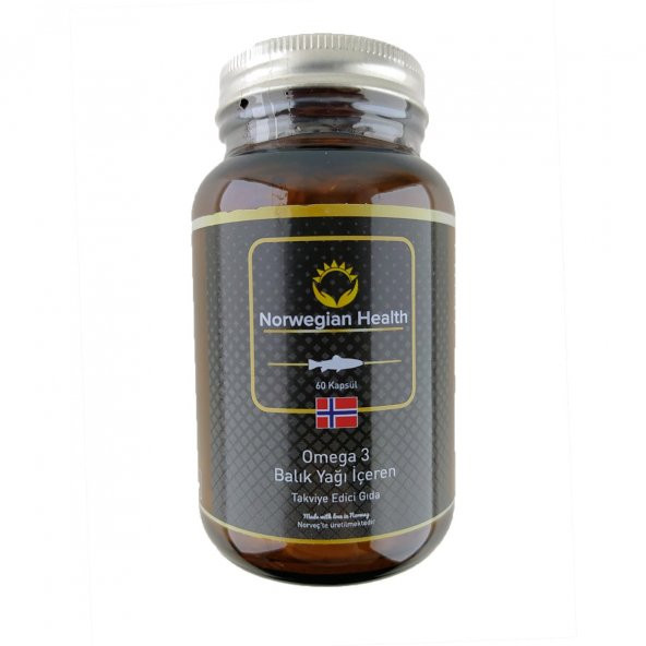 NORWEGİAN HEALTH OMEGA 3 BALIK YAĞI 60 KAPSÜL - 3