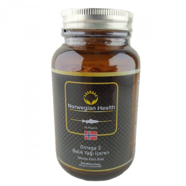 NORWEGİAN HEALTH OMEGA 3 BALIK YAĞI 60 KAPSÜL - 5