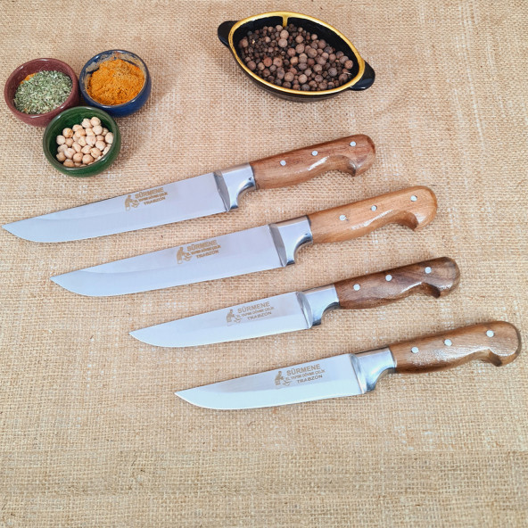 LAZBİSA - Sürmene Mutfak Bıçak Seti ( 0-1-2-3 )