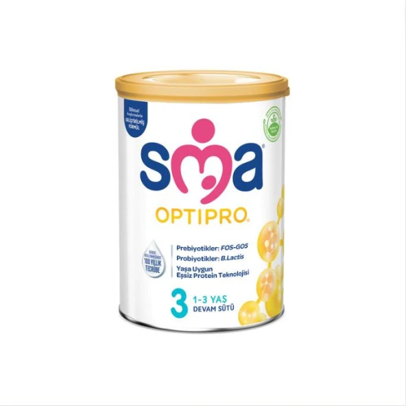 SMA Optipro 3 Probiyotik Bebek Sütü 800 gr
