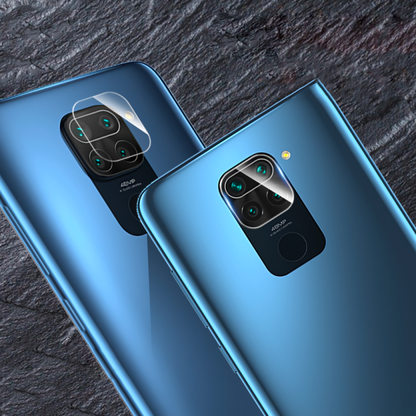 Ceponya Xiaomi Redmi Note 9 Nano Kamera Camı - 5