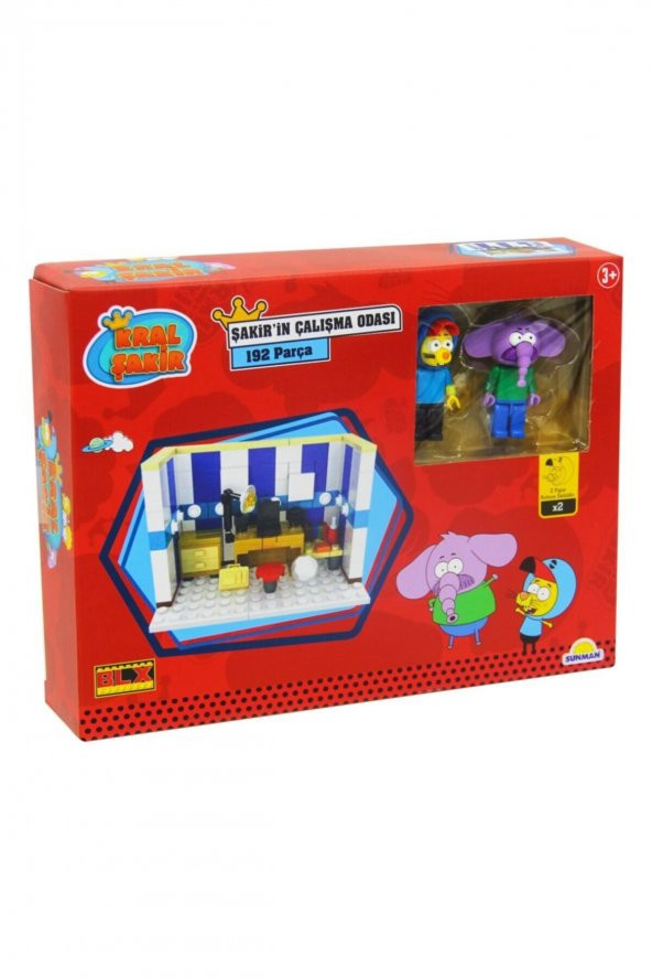 Blx Lego Şakirin Çalışma Odası 192 Parça
