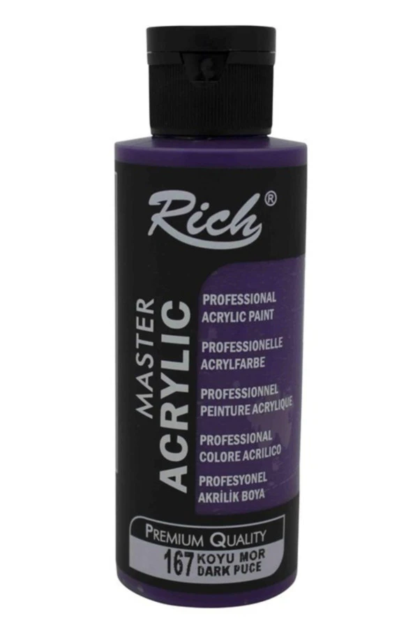 Rıch Akrilik Boya 120 CC Koyu Mor 120-167 ürün görseli