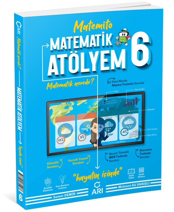6.SINIF MATEMATİK ATÖLYEM ARI YAYINLARI - 1