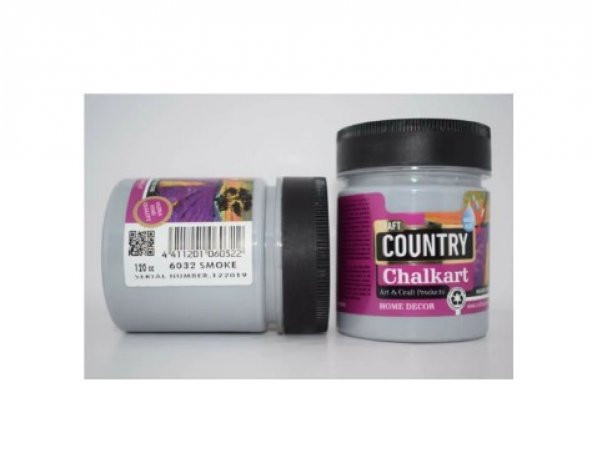 Craft Country Chalkart Mat Hobi Boyası Smoke (120 cc)