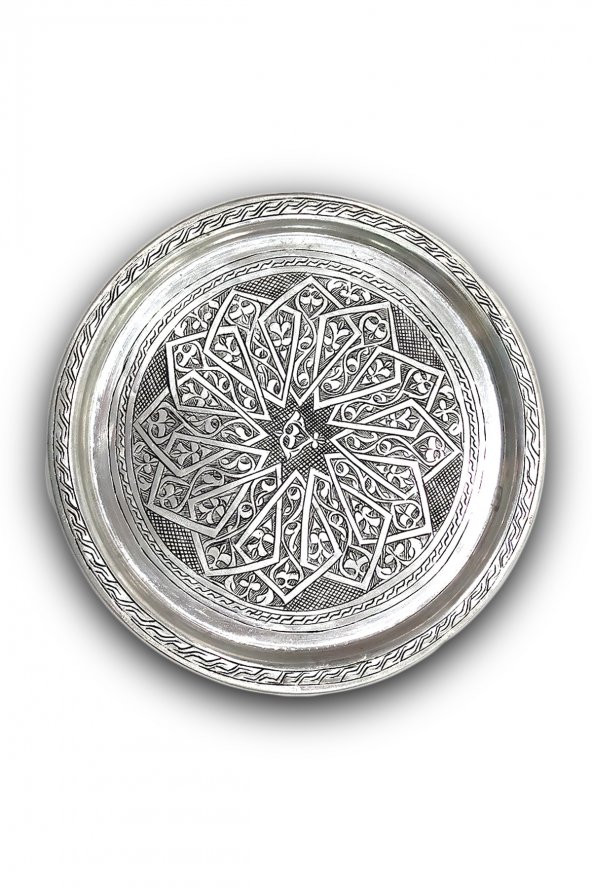 El Yapımı Bakır Tepsi - 1