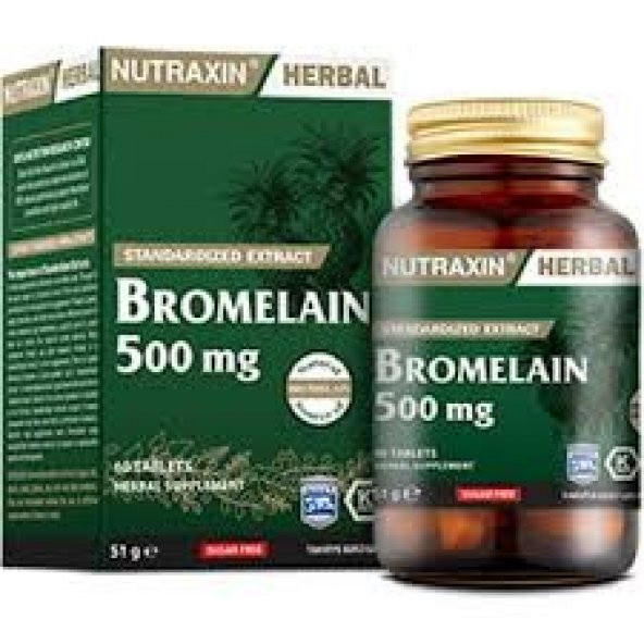 Nutraxin Bromelain 60 Kapsul