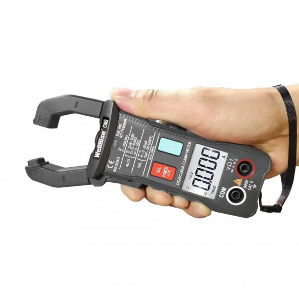WellHise CM9 600A AC/DC Dijital Otomatik Pensampermetre TRUE RMS - 5