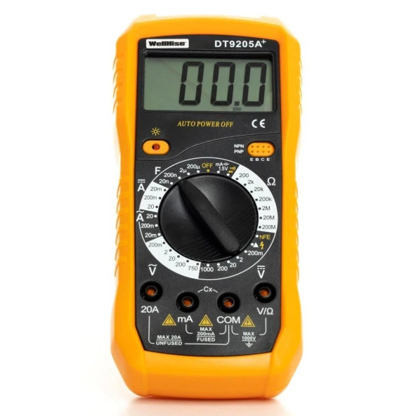 WellHise DT9205A+ Dijital Multimetre - 2