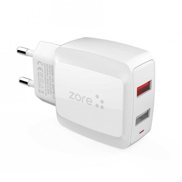 iPhone 6 Vest V2 Lightning 2 in 1 2.4A Hızlı Şarj Seti - 3