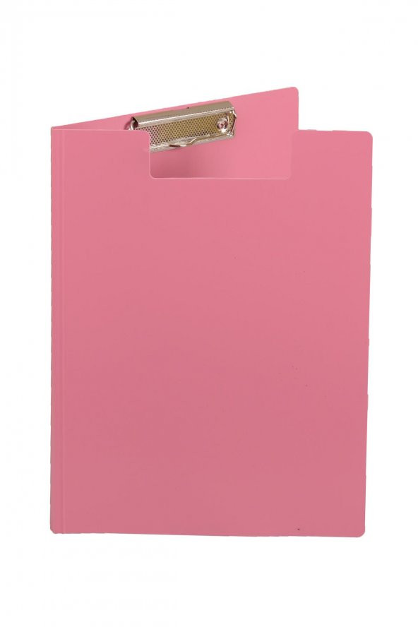 Mona Bags A4 Pvc Kapaklı Sekreterlik x 5 Adet PASTEL PEMBE Renkli - 2
