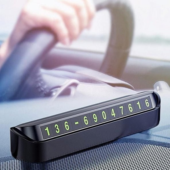 ACL Geçici (Park) Telefon Numarası Plaketi - 3