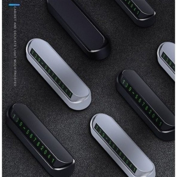 ACL Geçici (Park) Telefon Numarası Plaketi - 4