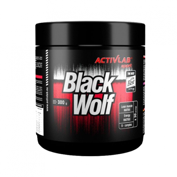 Activlab Sport Black Wolf Pre-Workout 300 gr