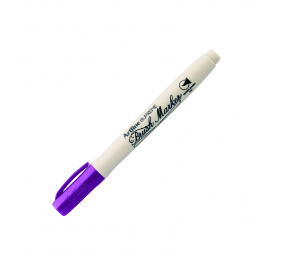 Artline Supreme Brush Marker Esnek Fırça Uçlu Kalem Magenta