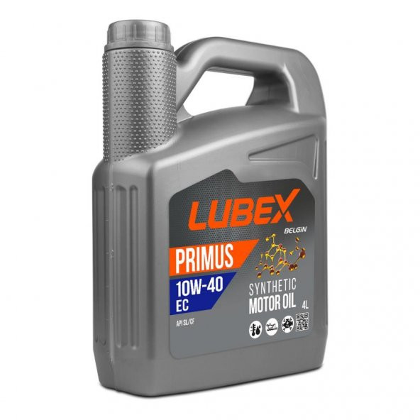 Lubex Primus EC 10W-30 4 Lt Yüksek Performanslı Motor Yağı (4 Adet) - Resim 2
