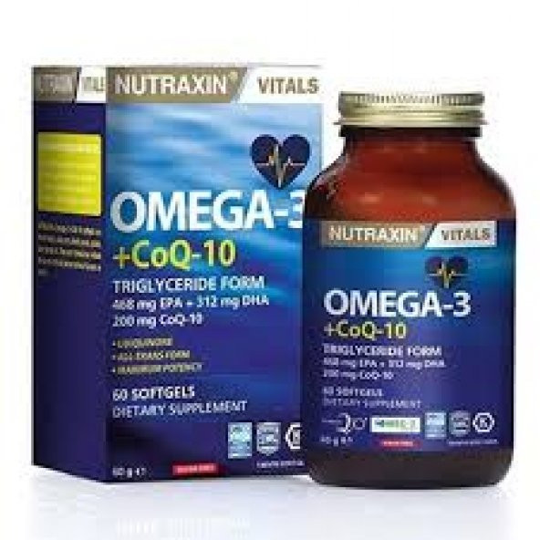 Nutraxin Omega-3+CoQ-10 60g