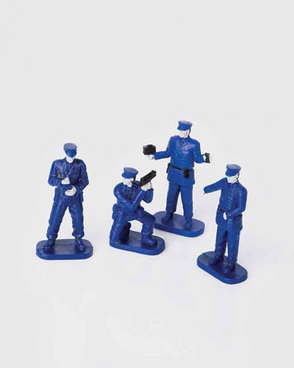Eshel Maket Polis Figürü 2li Set 1/50 - 1