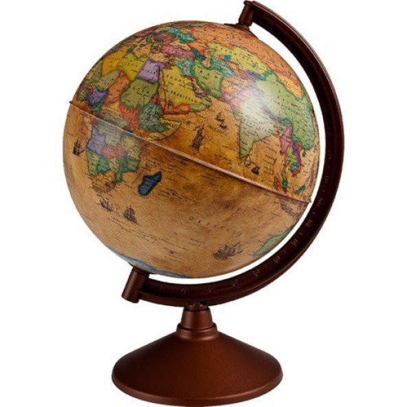 Gürbüz Globe Antik Küre 26 cm