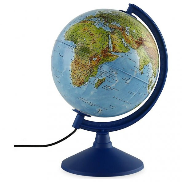 Gürbüz Globe Işıklı Fiziki-Siyasi Küre 26 cm