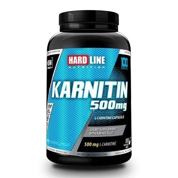 Hardline Karnitin 100 Kapsül - Ücretsiz Kargo