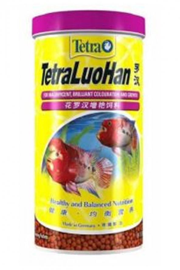 Tetra Luohan Flower Horn Balık Yemi 1 lt