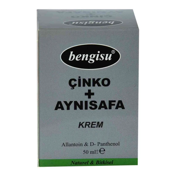 Aynısafa + Çinko Bitkisel Krem Allantoin ve D- Panthenol 50 ML - 2