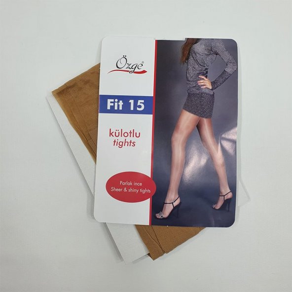 Özge Fit 15 Kadın Külotlu Çorap 3 Numara Farklı Renklerde - 7