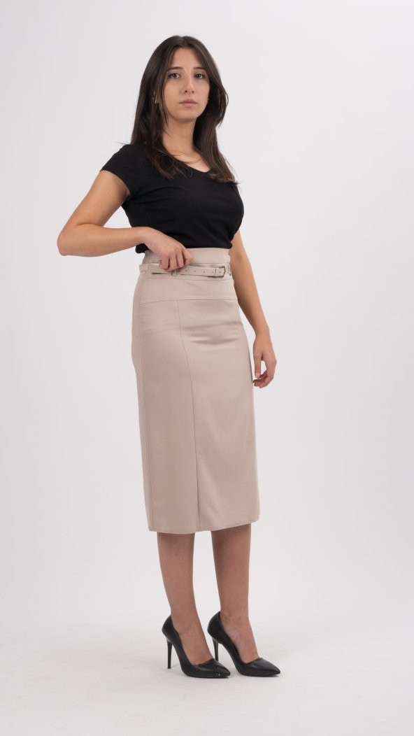 BAYAN KALEM ETEK ŞANEL BOY,ASTARLI,SORALLİNE,762 TAŞ - 2