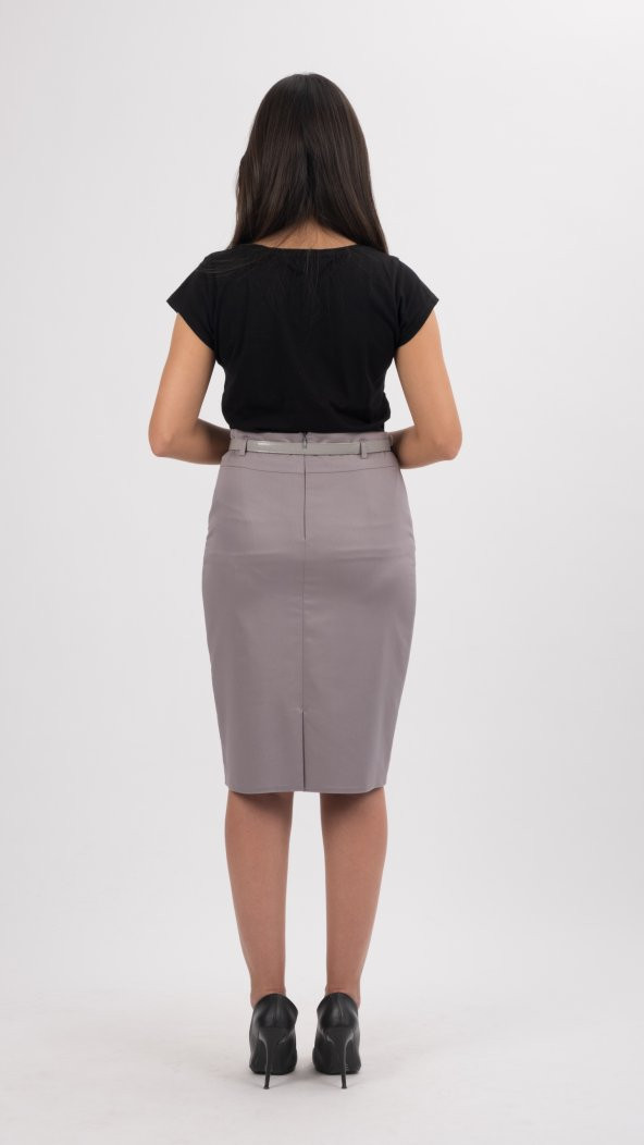 BAYAN KALEM ETEKASTARLI 60 CM BOYUNDASORALLİNE740GRİ - 3