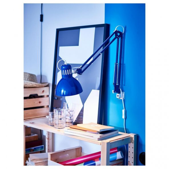 IKEA Tertial Çalışma Masa Lambası Mavi - 3