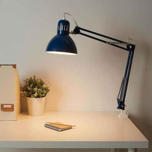IKEA Tertial Çalışma Masa Lambası Mavi - 4