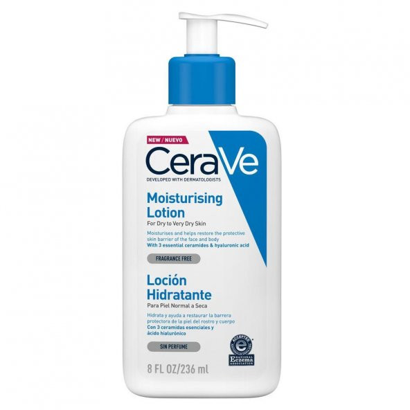 Cerave Moisturising Lotion 236 ml Nemlendirici Losyon ürün görseli 1