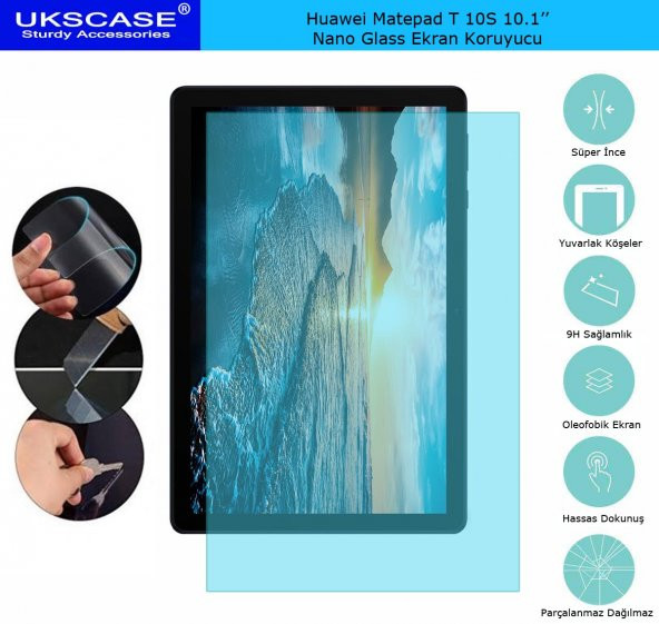Huawei MatePad T 10S Nano Glass Ekran Koruyucu