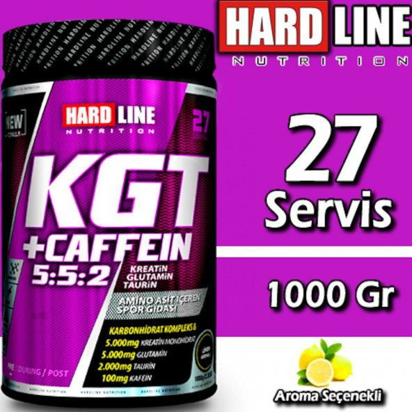 Hardline KGT +CAFFEIN 5:5:2 1000 Gr Hızlı kargo