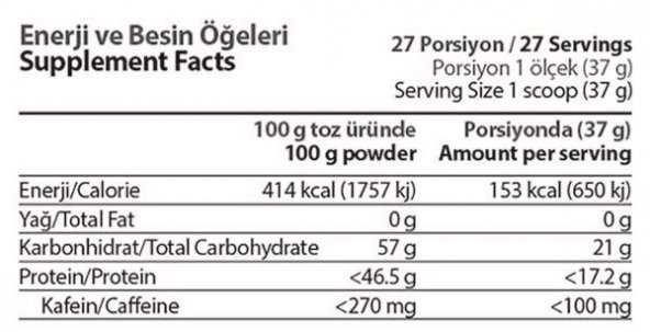 Hardline KGT +CAFFEIN 5:5:2 1000 Gr - Orjinal ürün - 6