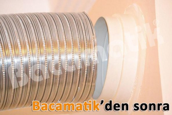 Bacamatik Baca Klapesi Folyo Bant ve Aspiratör Borusu Set - 7
