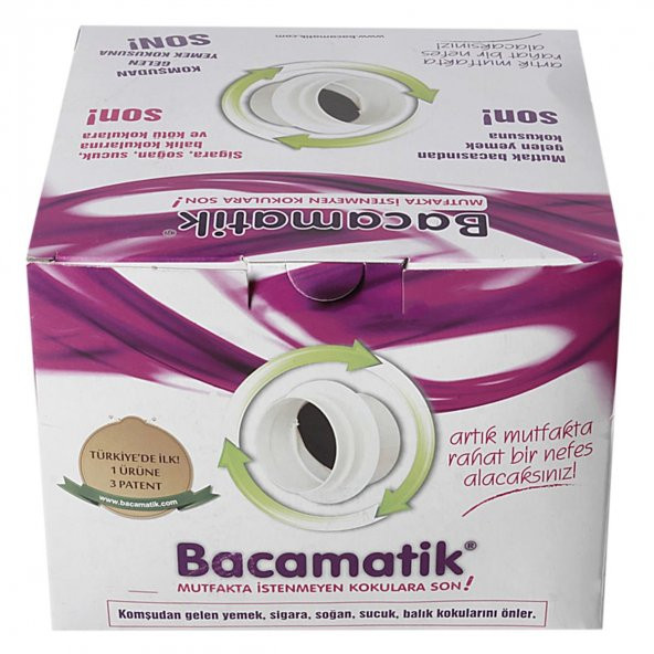 Bacamatik Baca Klapesi Folyo Bant ve Aspiratör Borusu Set - 9