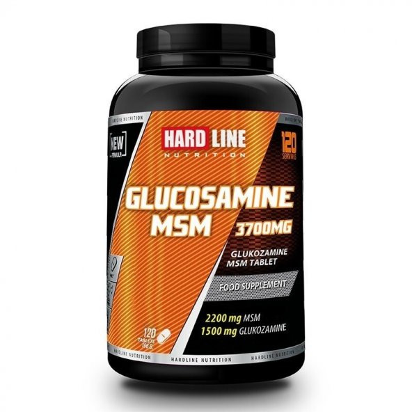 Hardline Glucosamine Msm 120 Tablet (HIZLI KARGO)