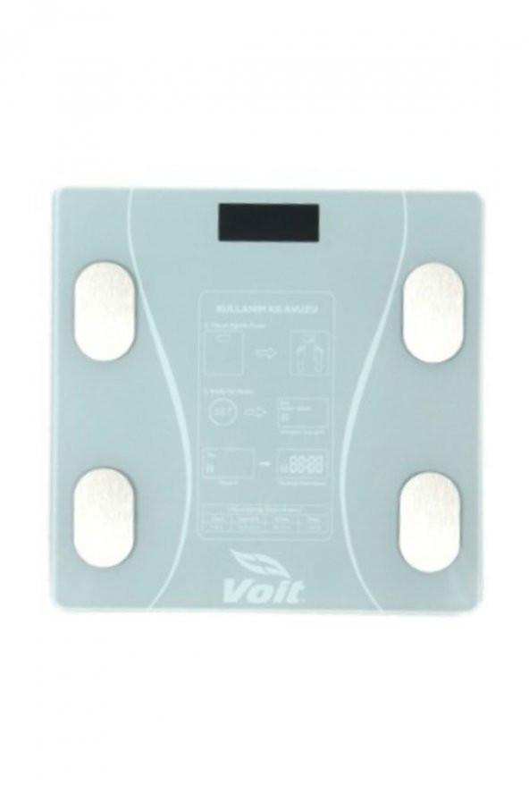 Voit BLT-5000 Akıllı Bluetooth Dijital Baskül - Yağ Ölçer - Vücut Analizi